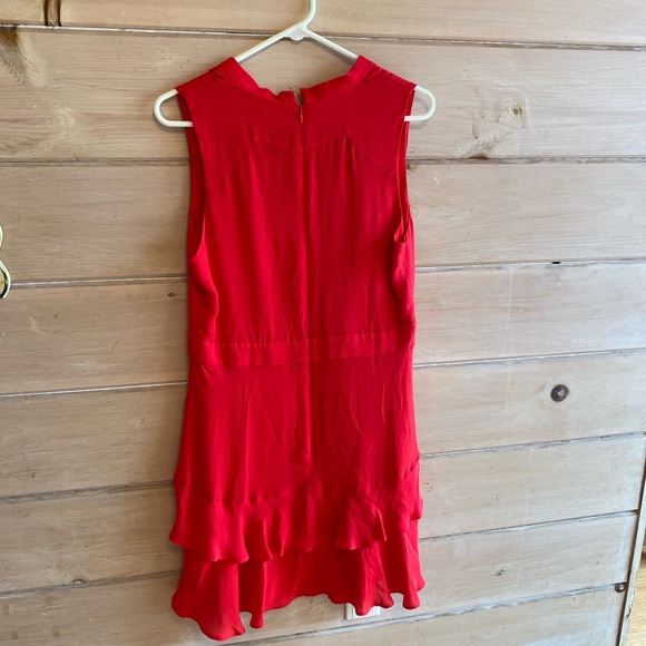 PARKER MATILDA RED DRESS - Picture 3 of 7